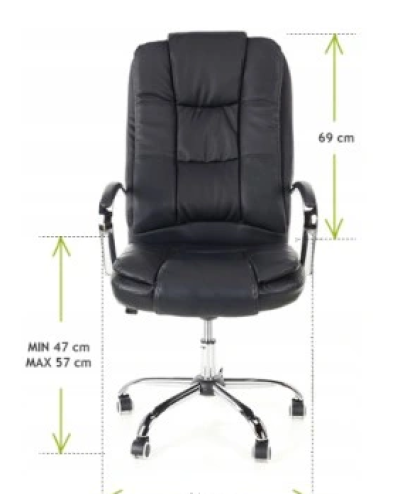 Кресло офисное Just Sit MAXI - черный