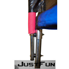 Батут Just Fun 252см Multicolor наружная сетка + стремянка