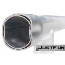 Батут Just Fun 244см Multicolor внутренняя сетка + стремянка