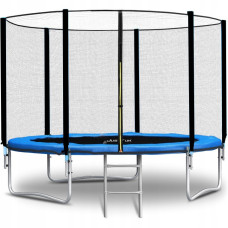 Батут Just Fun 252см Blue наружная сетка + стремянка