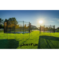 Батут Just Fun 490 см Multicolor наружная сетка + стремянка