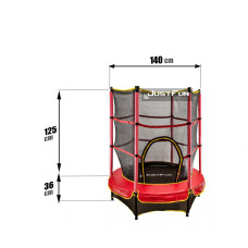 Батут Just Fun 140см Red