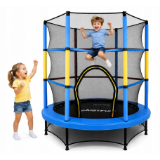 Батут, для детей, развлекательный, стильный, удобный, Just Fun 140см Blue