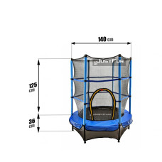 Батут Just Fun 140см Blue