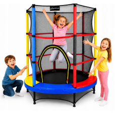 Батут, для детей, развлекательный, стильный, удобный, Just Fun 140см  Multicolor