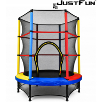 Батут, для детей, развлекательный, стильный, удобный, Just Fun 140см  Multicolor