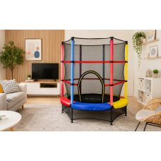 Батут, для детей, развлекательный, стильный, удобный, Just Fun 140см  Multicolor