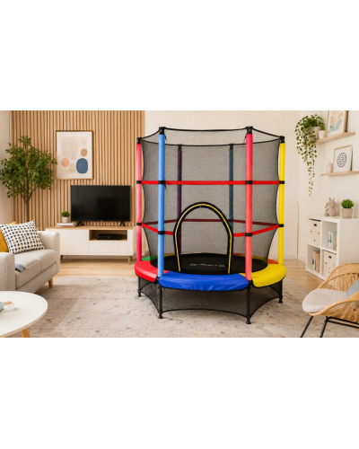 Батут, для детей, развлекательный, стильный, удобный, Just Fun 140см  Multicolor