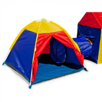 Детская палатка 5 в 1 IGLO + WIGWAM + ТУНЕЛЬ + Домик - 8906