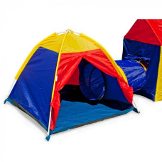 Детская палатка 5 в 1 IGLO + WIGWAM + ТУНЕЛЬ + Домик - 8906