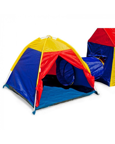 Детская палатка 5 в 1 IGLO + WIGWAM + ТУНЕЛЬ + Домик - 8906