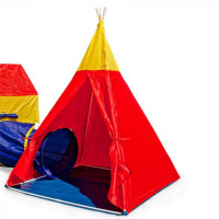 Детская палатка 5 в 1 IGLO + WIGWAM + ТУНЕЛЬ + Домик - 8906