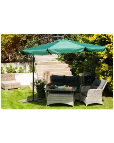 Зонт садовый JUST GARDEN CASABLANCA 3м (зеленое)