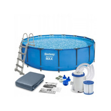 Бассейн каркасный Bestway 56438 (457х122см) 11 в 1