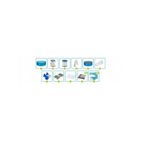 Бассейн каркасный Bestway 56438 (457х122см) 11 в 1
