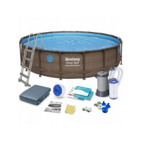 Бассейн каркасный Bestway 56977 (549х122см) 12 в 1