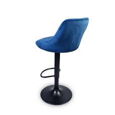 Барный стул Hoker Just Sit TOLEDO Velvet-синий
