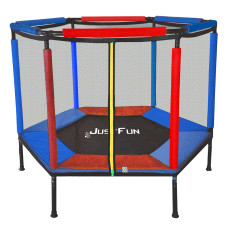 Батут-Манеж Just Fun 140см Multi-Blue