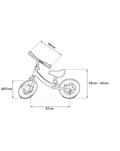 Велосипед Just Drive Balance R1 (зеленый)