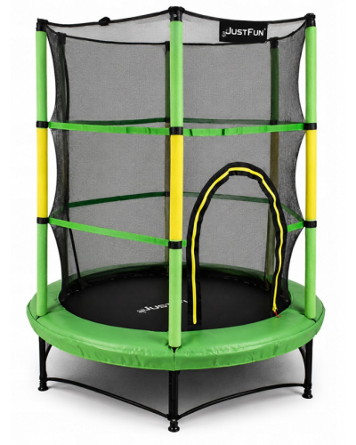 Батут, для детей, развлекательный, стильный, удобный, Just Fun 140см Green