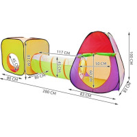 Детская палатка Iglo + тоннель + 200 мячей – 2880