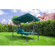 Садовая качеля JUST GARDEN Relax Comfort (зеленая)