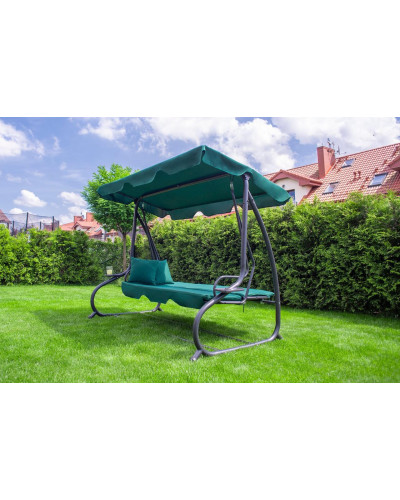 Садовая качеля JUST GARDEN Relax Comfort (зеленая)