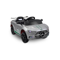 Электромобиль Just Drive Mercedes-CL – серебряный