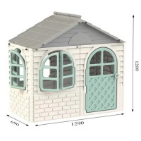 Домик для детей Gardentoys 02550/15 (маленький) (серо-бирюзовый)