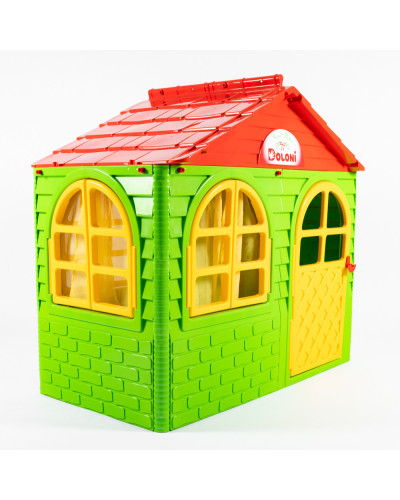 Домик для детей Gardentoys 02550/13 (маленький) (зелено-красный)