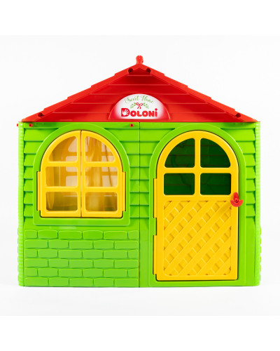 Домик для детей Gardentoys 02550/13 (маленький) (зелено-красный)