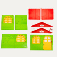 Домик для детей Gardentoys 02550/13 (маленький) (зелено-красный)