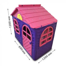 Домик для детей Gardentoys 02550/10 (маленький) (розово-фиолетовый)