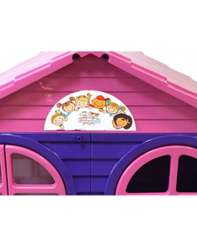 Домик для детей Gardentoys 02550/10 (маленький) (розово-фиолетовый)