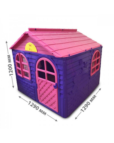 Домик для детей Gardentoys 02550/1 (средний) (розово-фиолетовый)