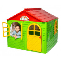 Домик для детей Gardentoys 02550/3 (средний) (зелено-красный)