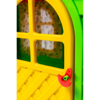 Домик для детей Gardentoys 02550/3 (средний) (зелено-красный)