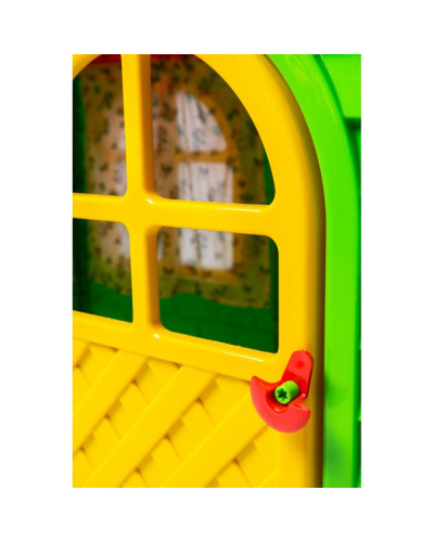 Домик для детей Gardentoys 02550/3 (средний) (зелено-красный)