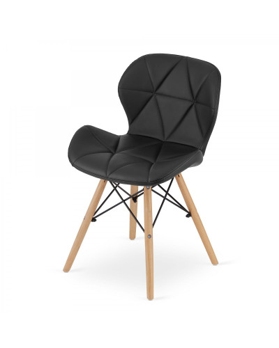 Стул Just Sit из экокожи RIPIANO (черный)
