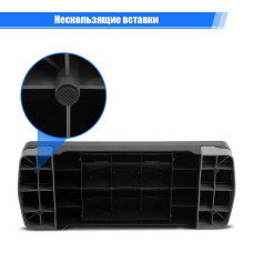 Степь-платформа для фитнеса (черный)