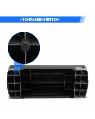 Степь-платформа для фитнеса (черный)