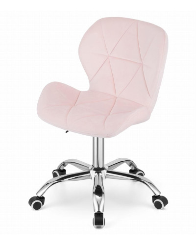 Кресло офисное Just Sit RIVELLO Velvet (розовый)