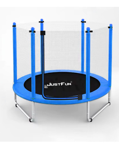 Батут Just Fun 152см Blue наружная сетка