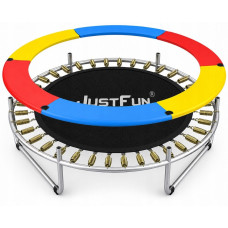 Батут Just Fun 152см Multicolor наружная сетка, детский, в сад
