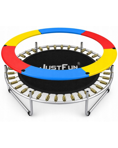Батут Just Fun 152см Multicolor наружная сетка, детский, в сад