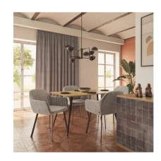 Cтілець TRENTO Velvet (темно-синій)