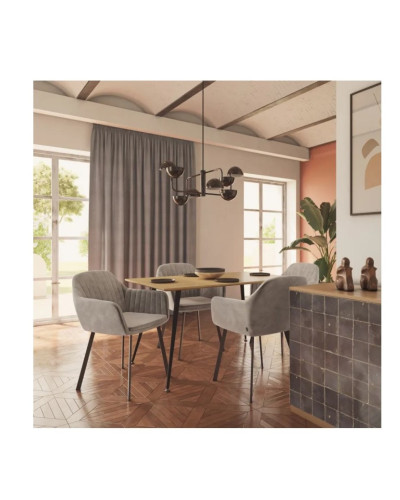 Cтілець TRENTO Velvet (темно-синій)