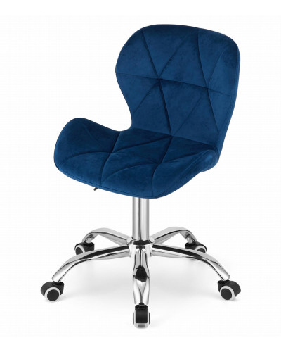 Офисное кресло Just Sit RIVELLO Velvet (синее)