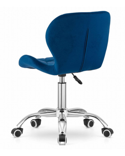 Офисное кресло Just Sit RIVELLO Velvet (синее)