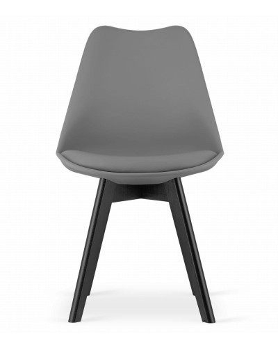 Стул Just Sit Mark P002 черные ножки (темно-серый)
